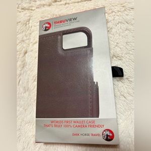 iPhone 7plus leather case with protection